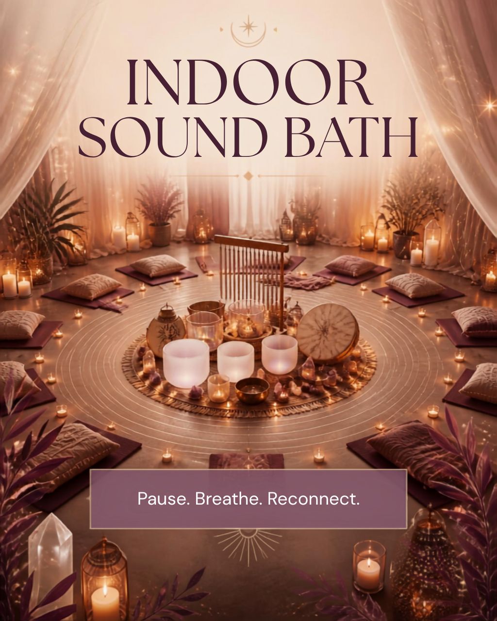 Soundbath Sunday 18/10/26 @7-8:30pm