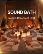 Soundbath Friday 23/10/26 @6-7:30pm